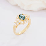 SR06742 Moss Agate Ring - Additional view