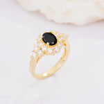 SR06742 Black Onyx Ring - Additional view