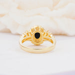 SR06742 Black Onyx Ring - Additional view