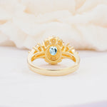 SR06742 Aquamarine Ring - Additional view