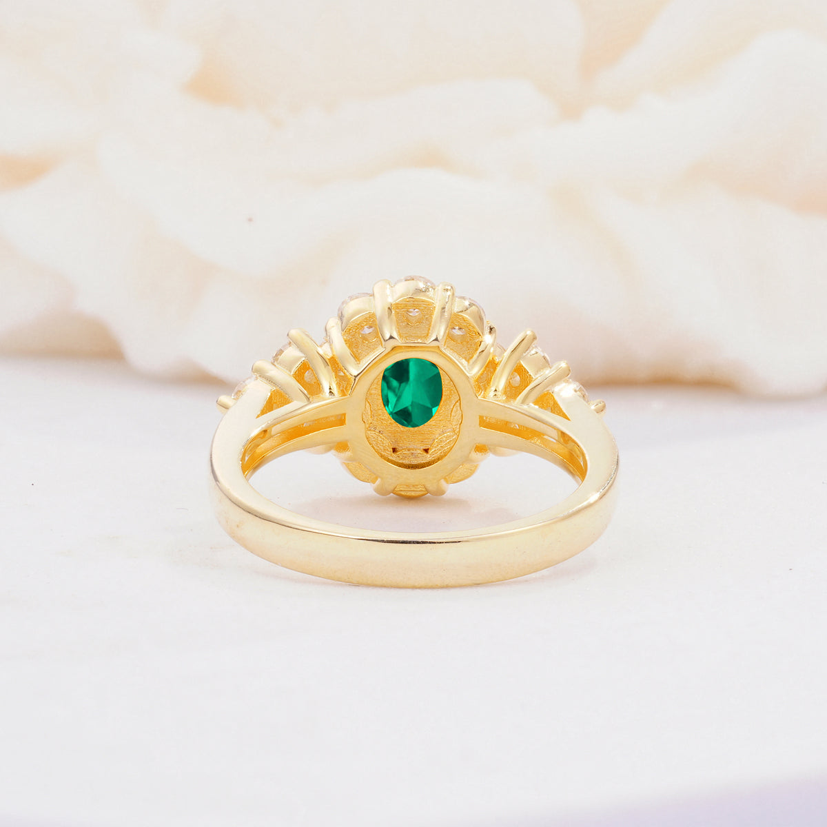 SR06742 Emerald Ring - Additional view
