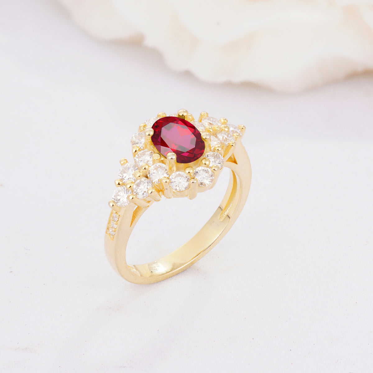 SR06742 Ruby Ring - Additional view