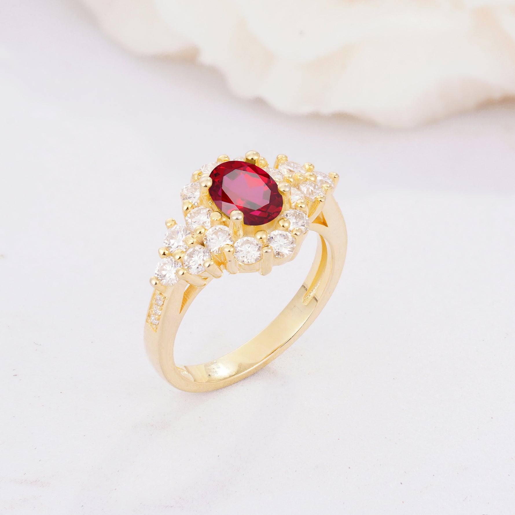 SR06742 Ruby Ring - Additional view