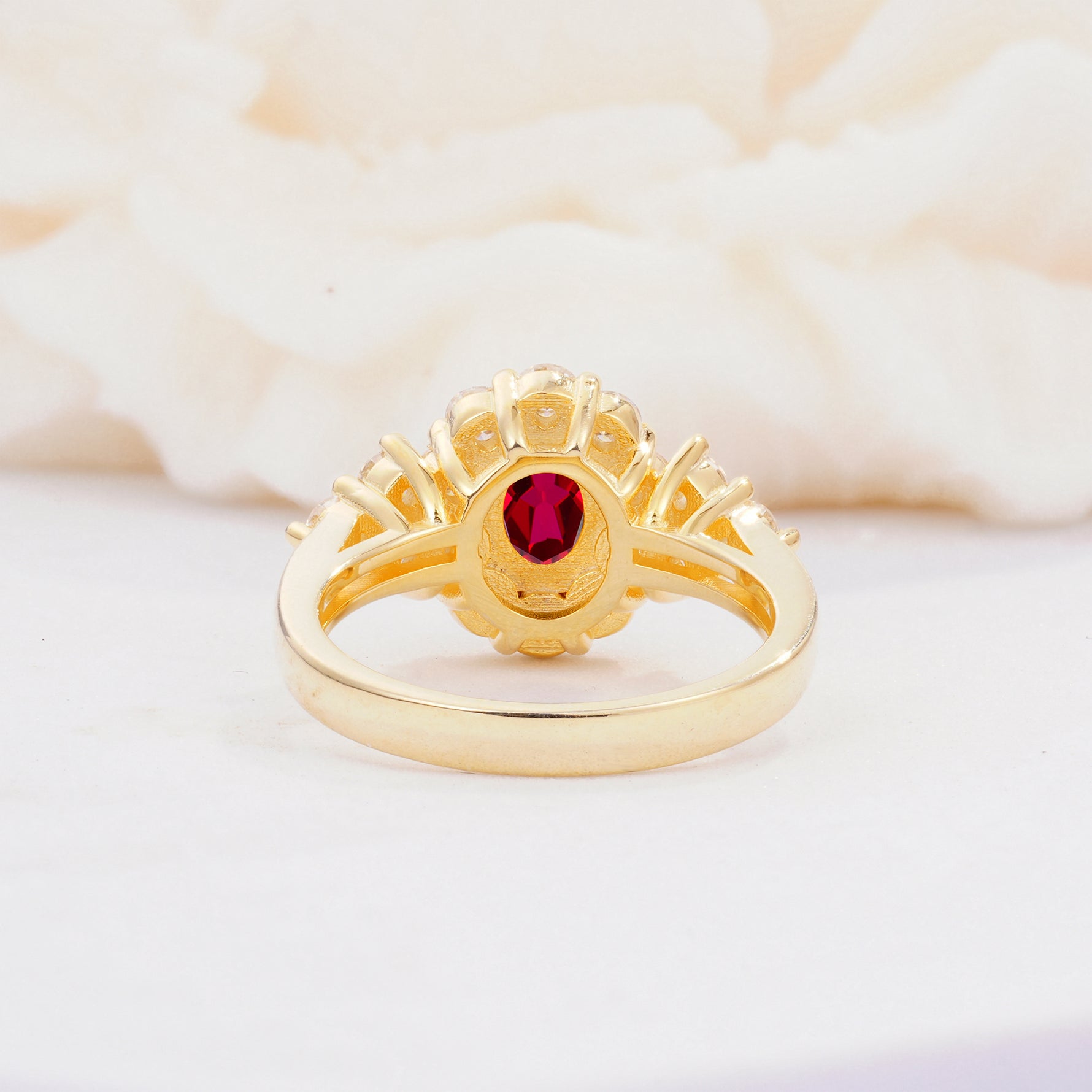 SR06742 Ruby Ring - Additional view