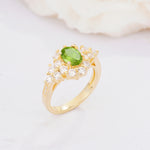 SR06742 Peridot Ring - Additional view