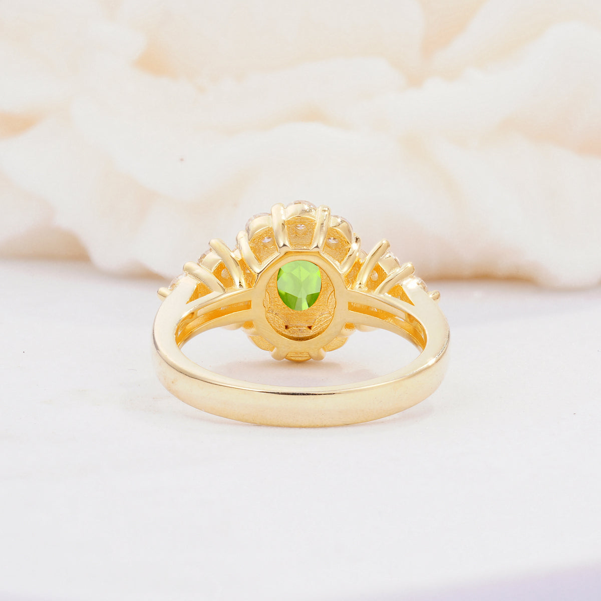 SR06742 Peridot Ring - Additional view