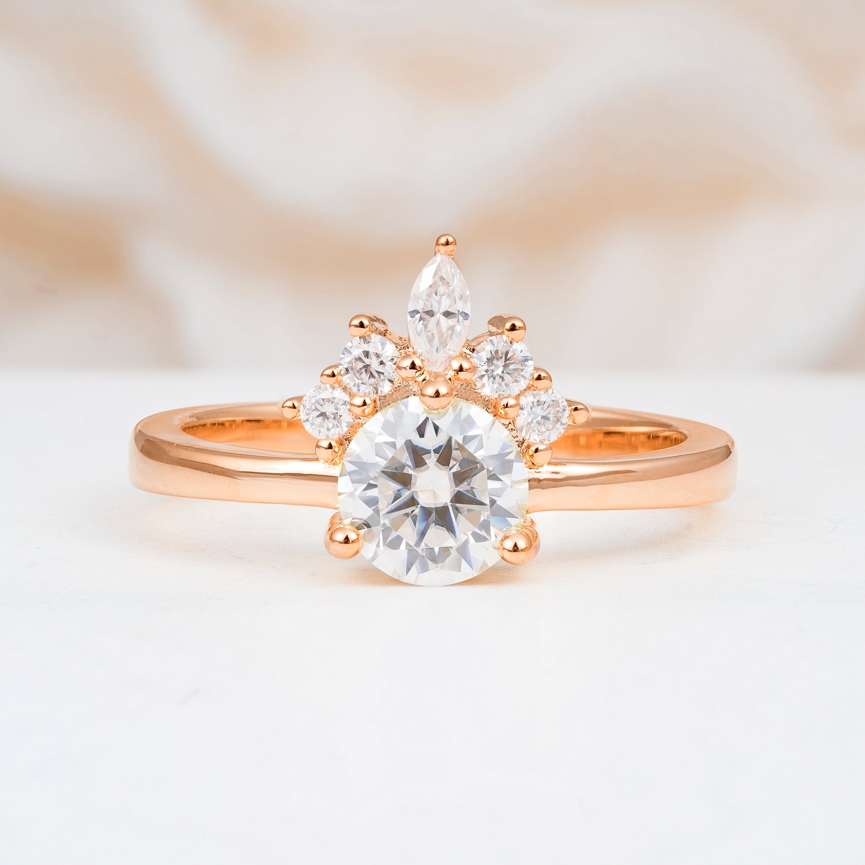 SR07460 Moissanite Ring - Additional view