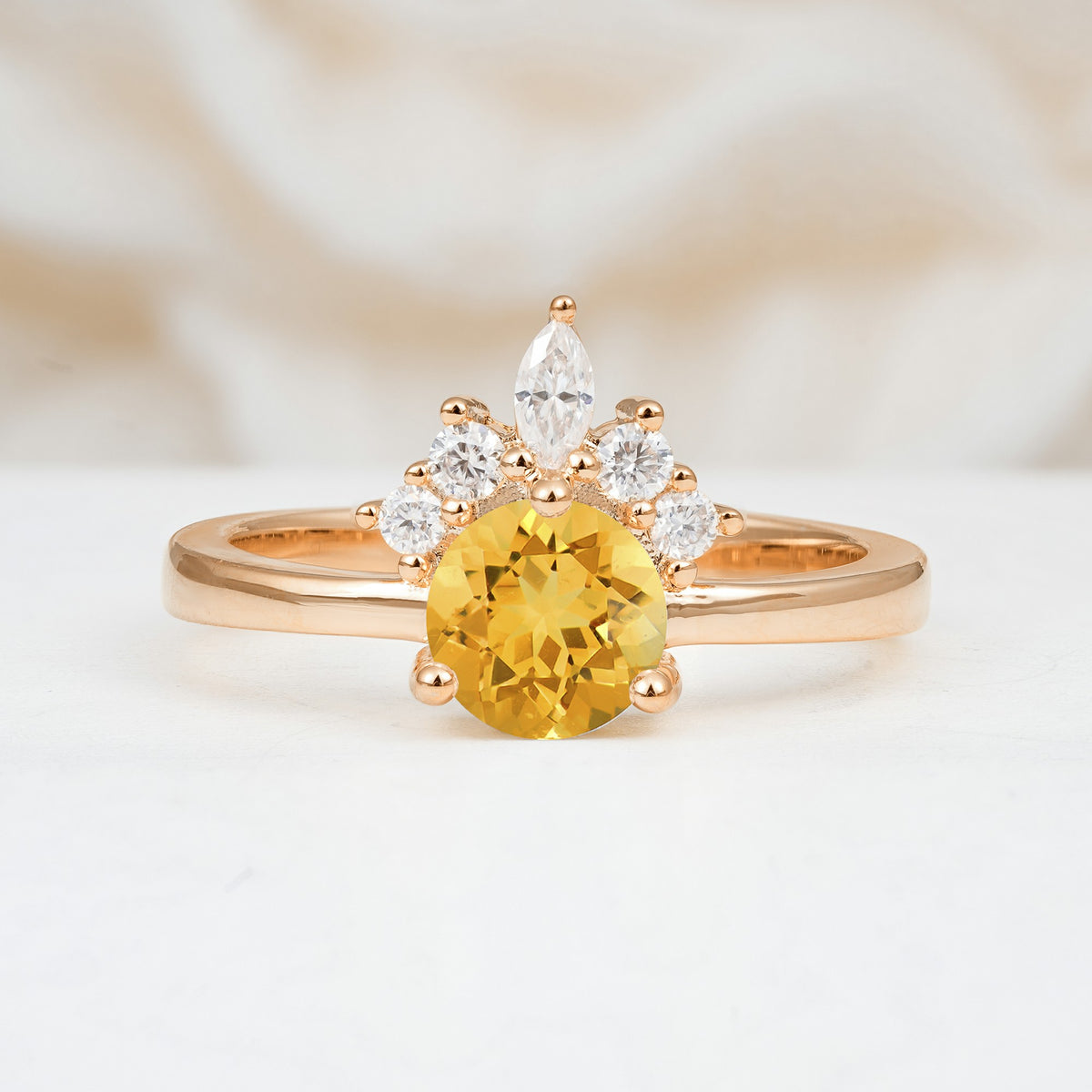 SR07460 Citrine Ring - Additional view