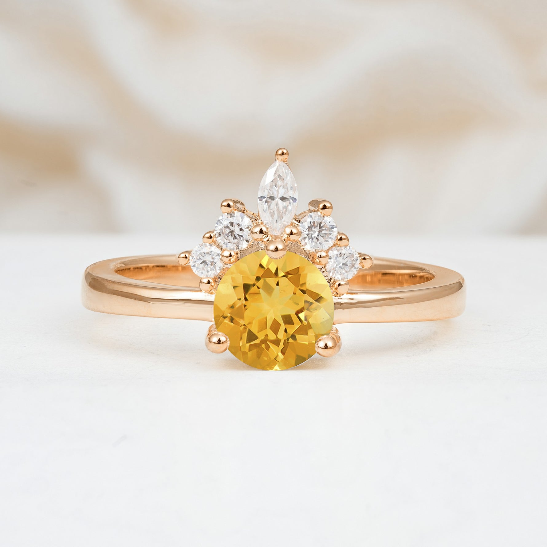 SR07460 Citrine Ring - Additional view