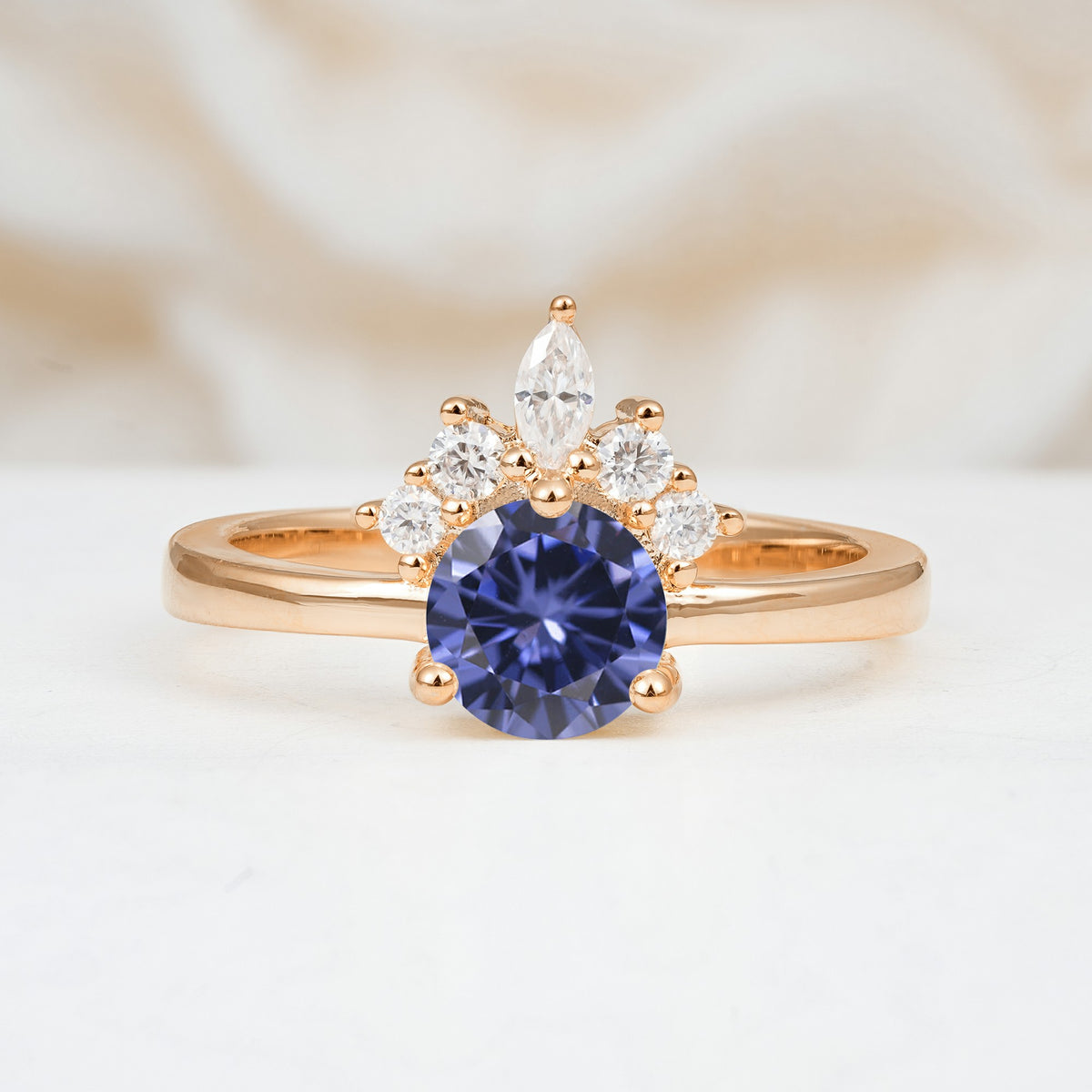 SR07460 Tanzanite Ring - Additional view
