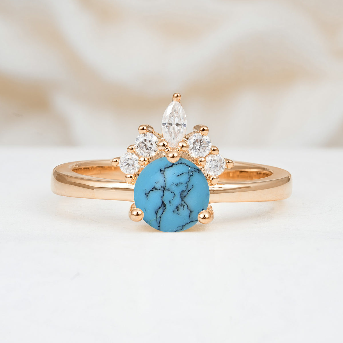 SR07460 Turquoise Ring - Additional view