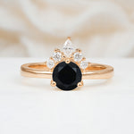 SR07460 Black Onyx Ring - Additional view