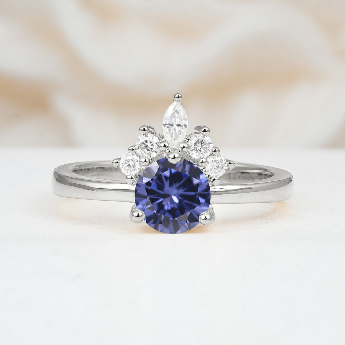 SR07460 Tanzanite Ring - Additional view