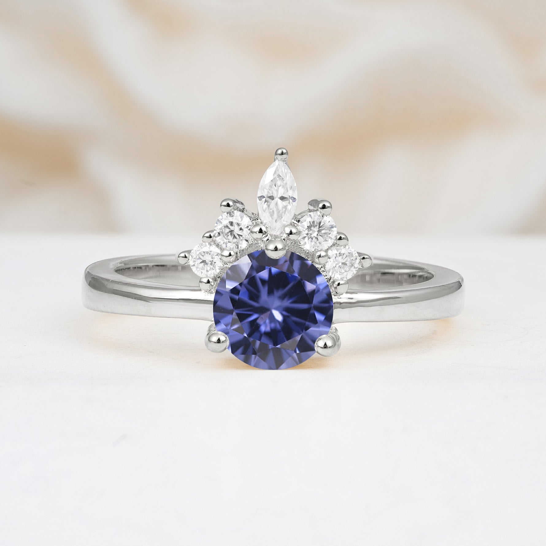 SR07460 Tanzanite Ring - Additional view