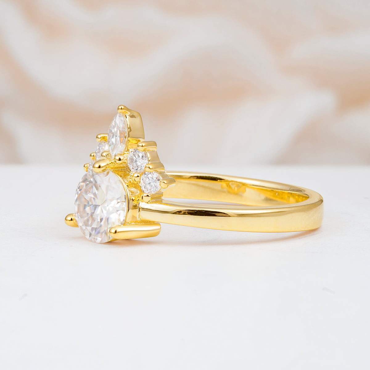 SR07460 Moissanite Ring - Additional view