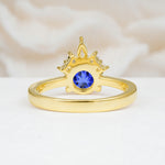 SR07460 Sapphire Ring - Additional view
