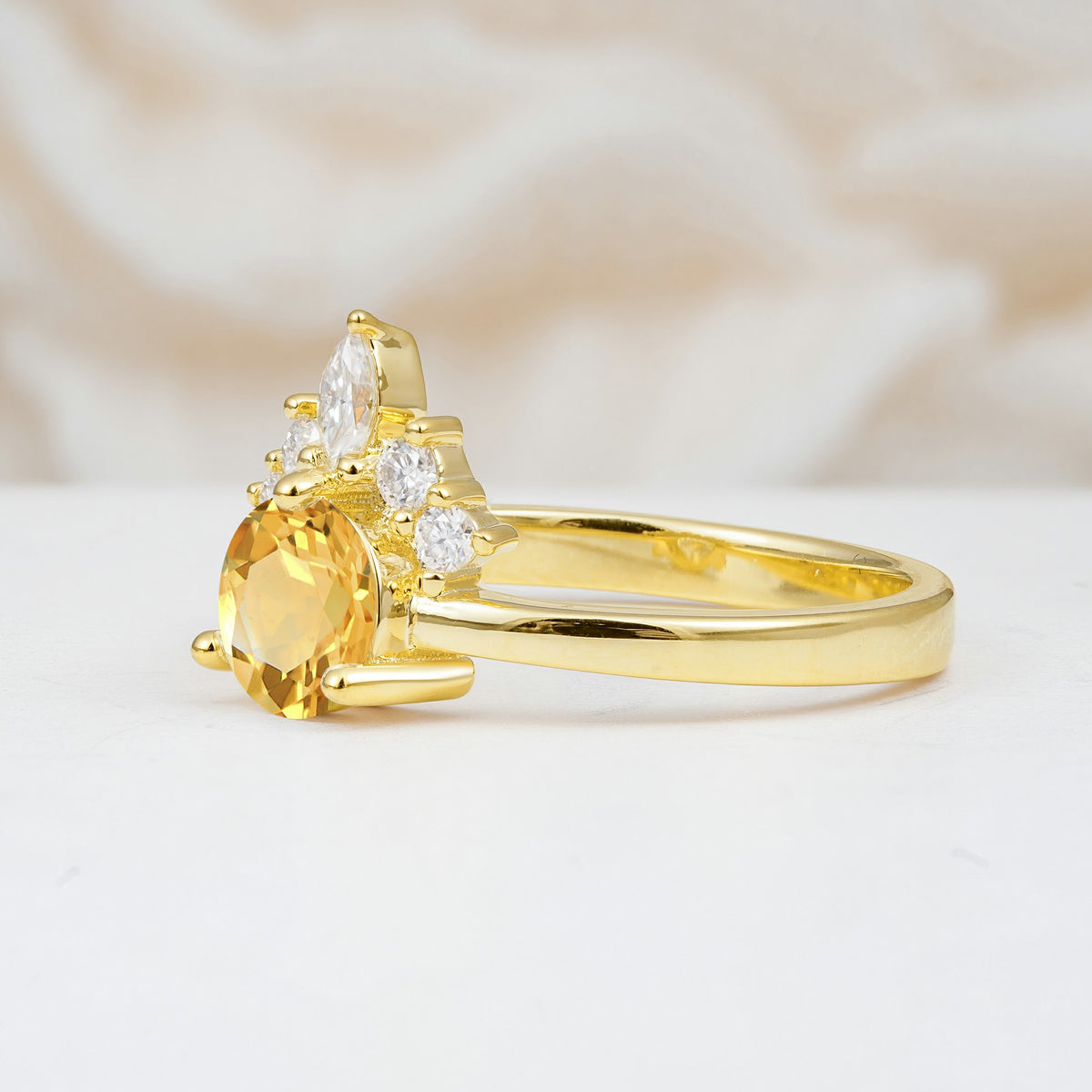 SR07460 Citrine Ring - Additional view