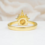 SR07460 Citrine Ring - Additional view