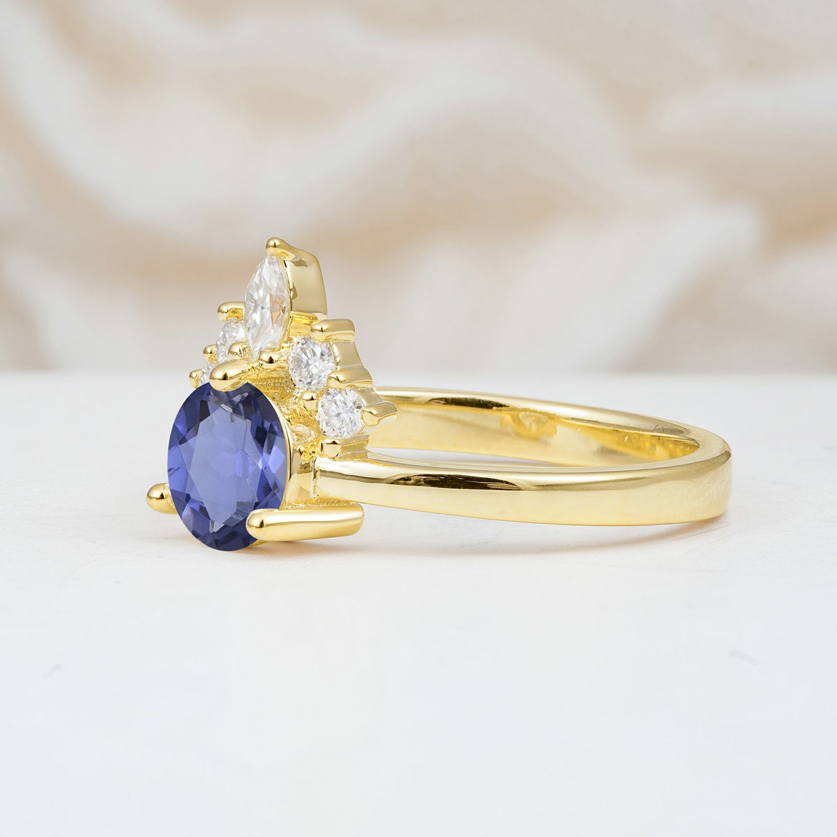 SR07460 Tanzanite Ring - Additional view