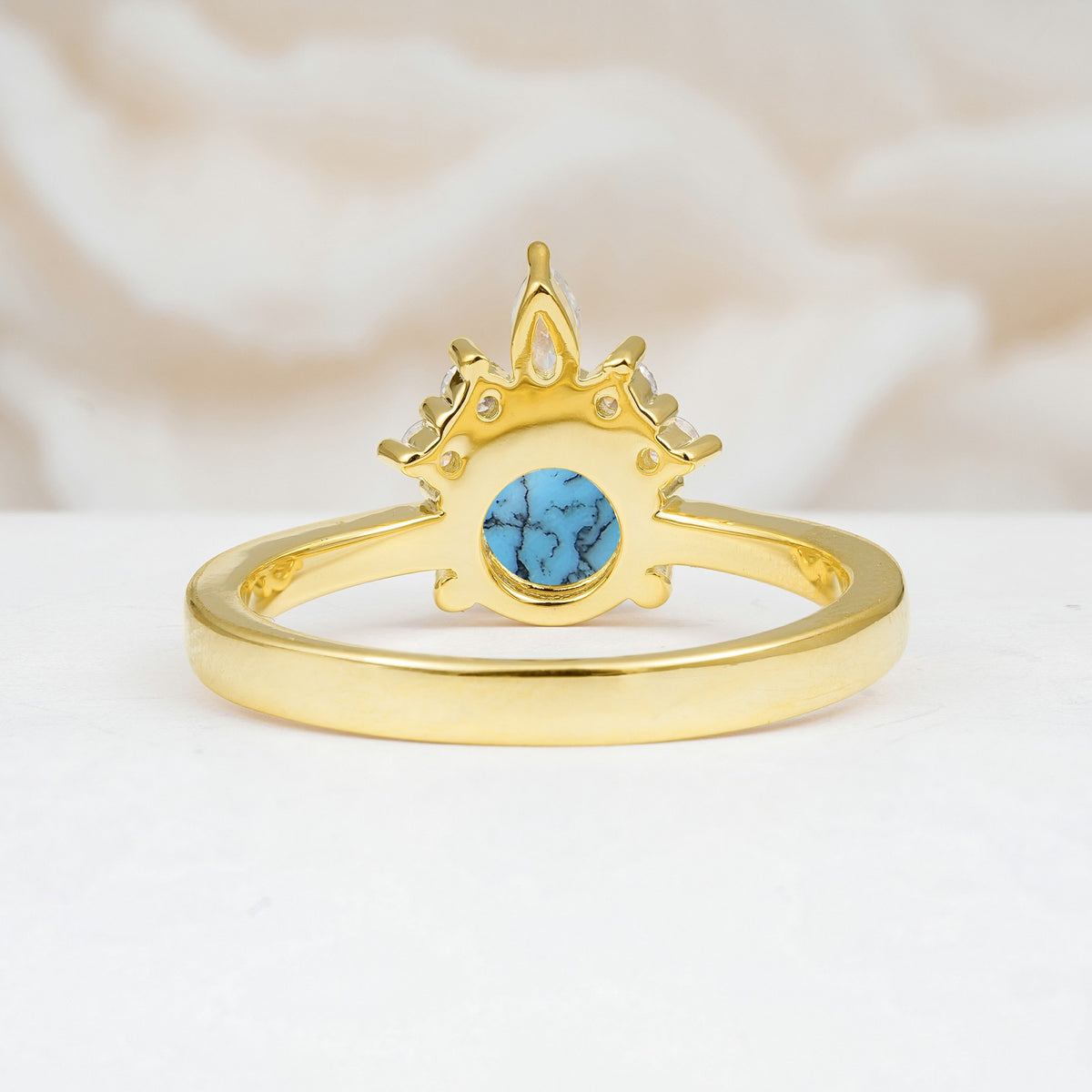 SR07460 Turquoise Ring - Additional view
