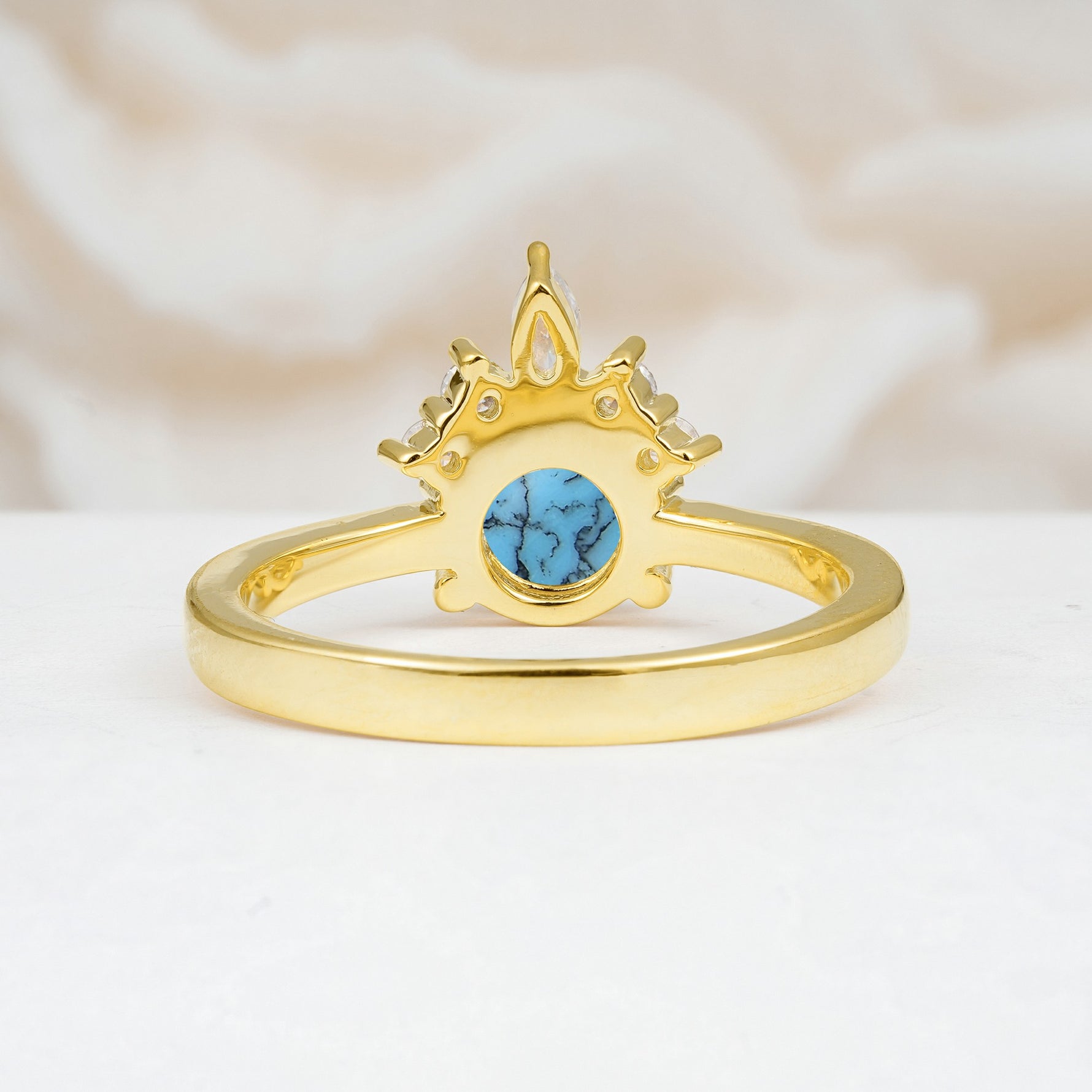 SR07460 Turquoise Ring - Additional view