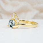 SR07460 Moss Agate Ring - Additional view