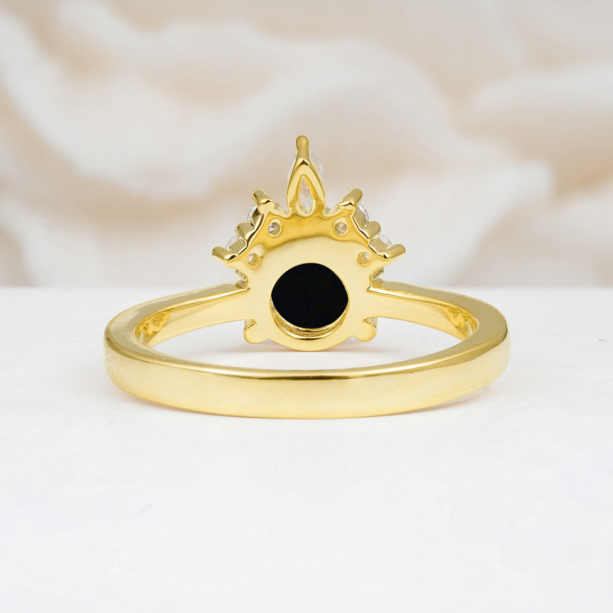 SR07460 Black Onyx Ring - Additional view