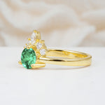 SR07460 Emerald Ring - Additional view