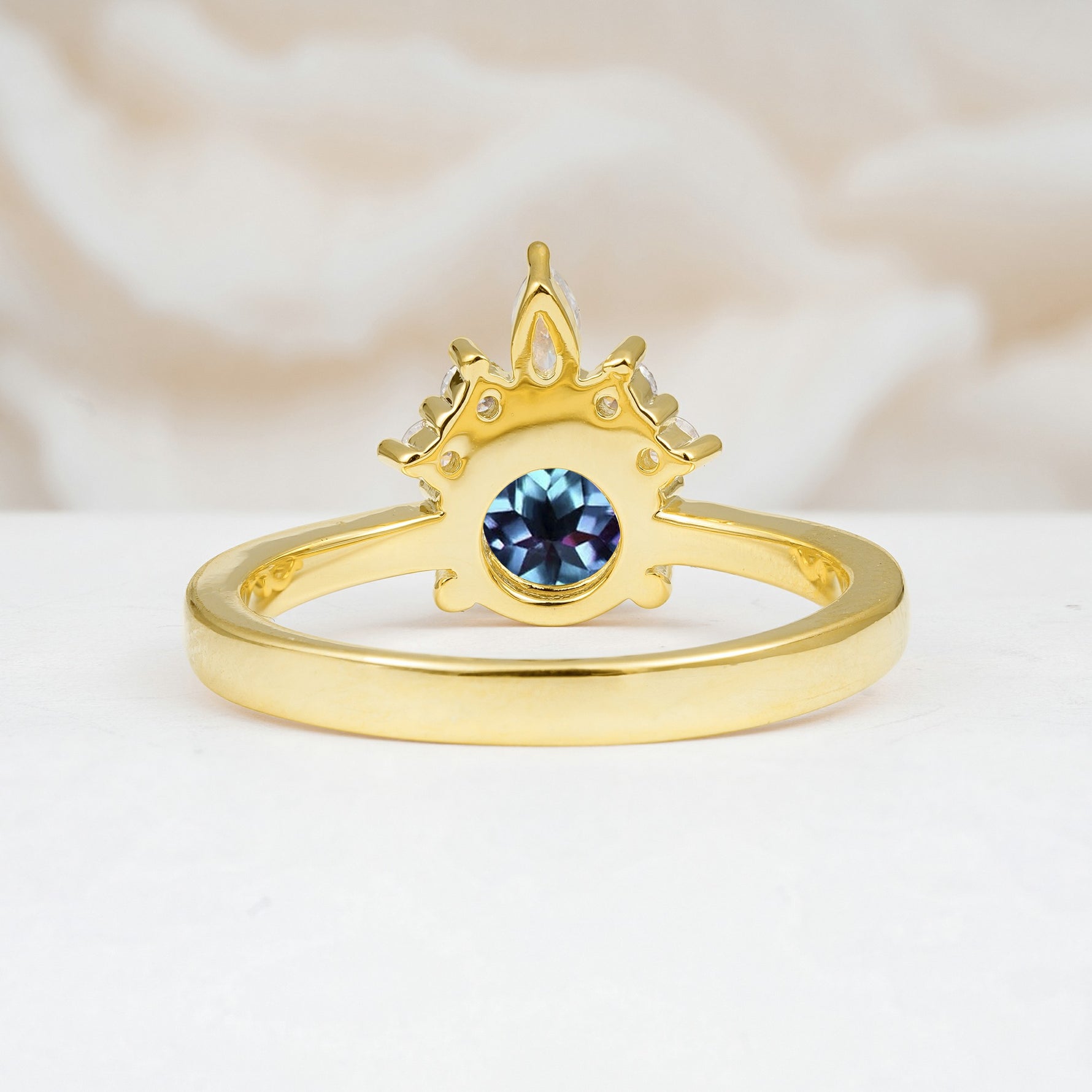SR07460 Alexandrite Ring - Additional view