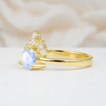 SR07460 Moonstone Ring - Additional view