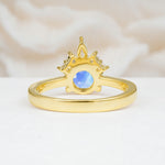 SR07460 Moonstone Ring - Additional view