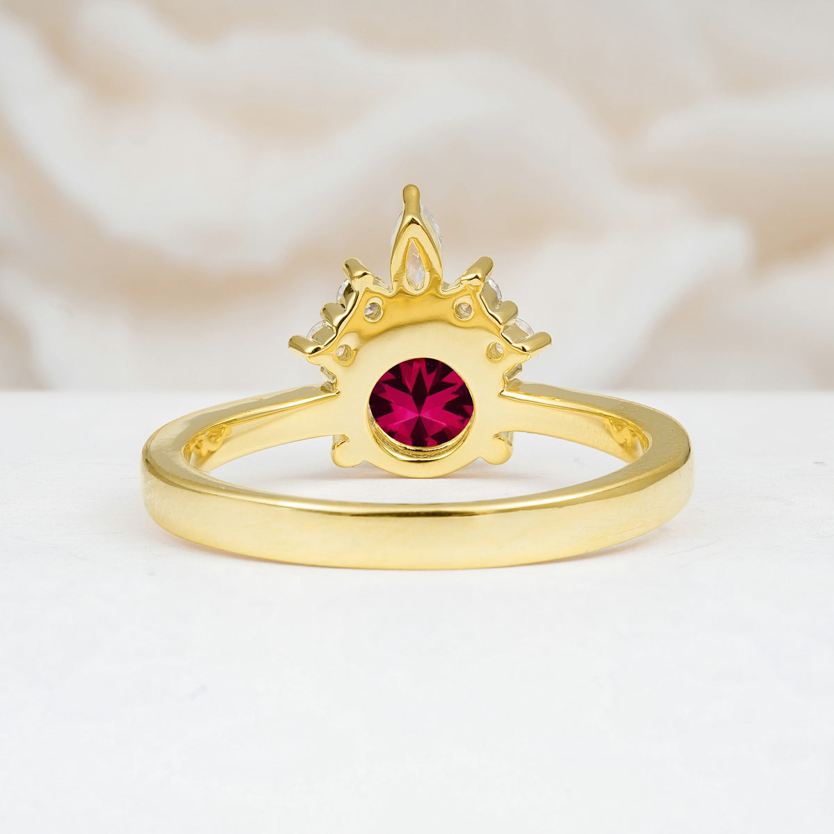 SR07460 Ruby Ring - Additional view