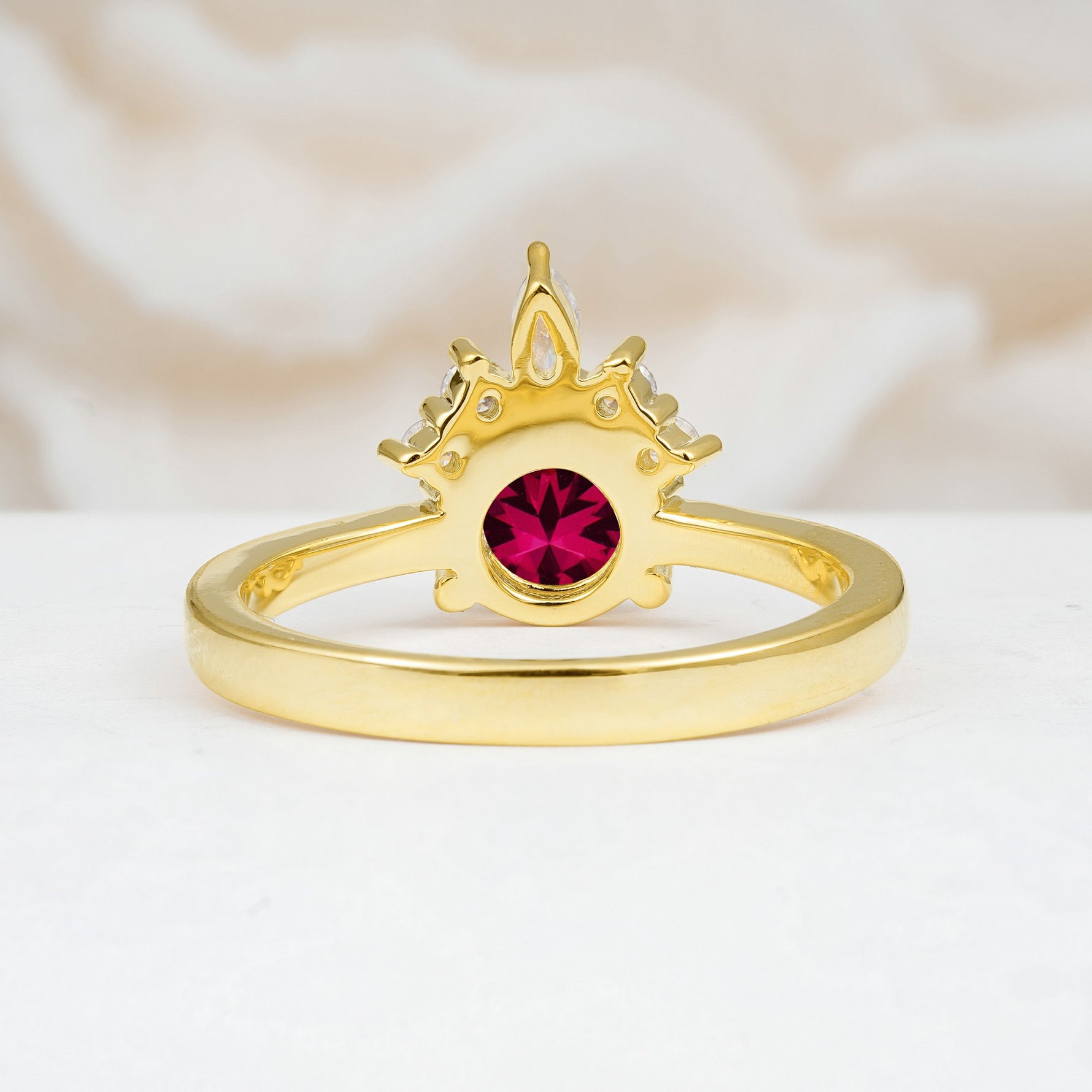 SR07460 Ruby Ring - Additional view