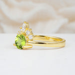SR07460 Peridot Ring - Additional view