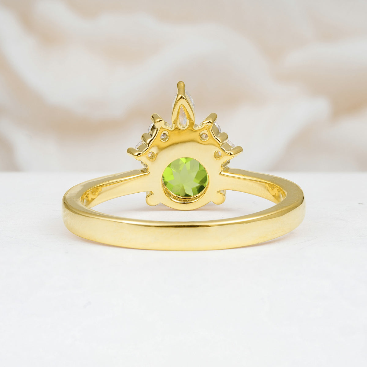 SR07460 Peridot Ring - Additional view