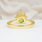 SR07460 Peridot Ring - Additional view