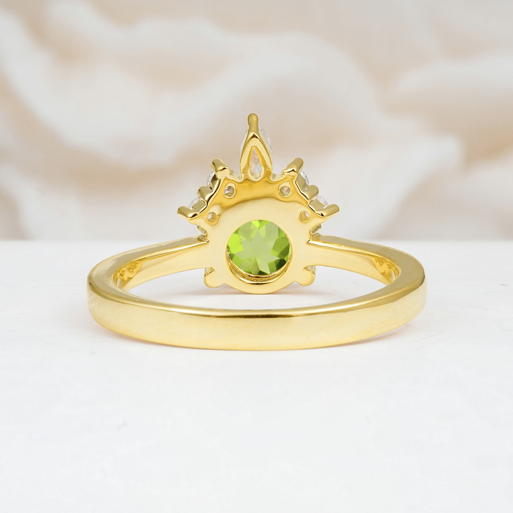 SR07460 Peridot Ring - Additional view