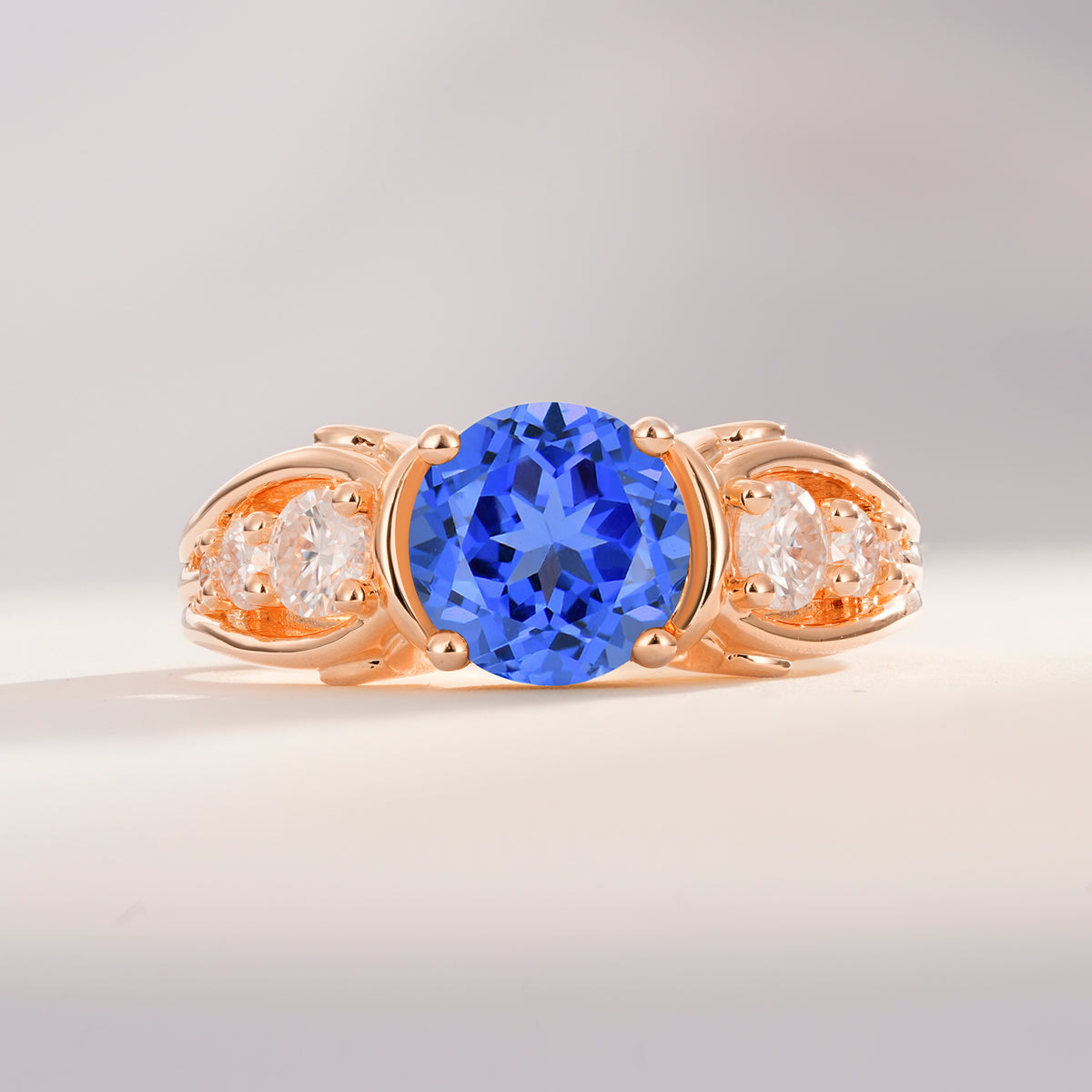 SR08639 Sapphire Ring - Additional view