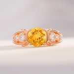 SR08639 Citrine Ring - Additional view