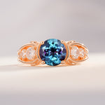 SR08639 Alexandrite Ring - Additional view