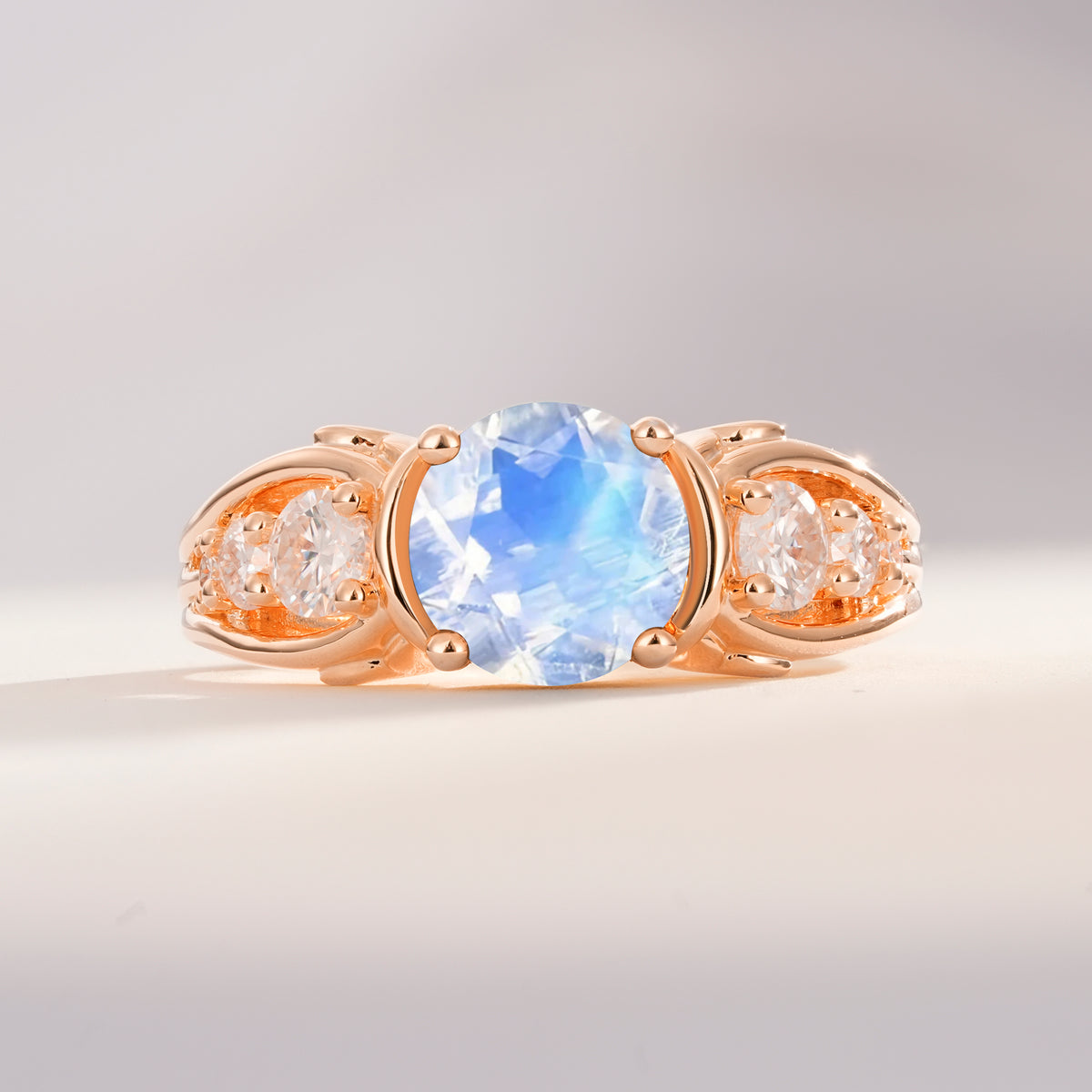 SR08639 Moonstone Ring - Additional view