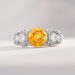 SR08639 Citrine Ring - Additional view