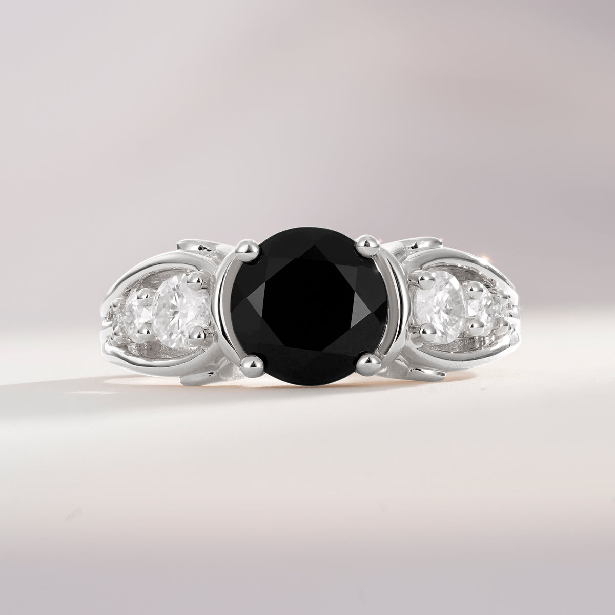 SR08639 Black Onyx Ring - Additional view