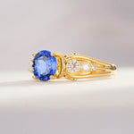 SR08639 Sapphire Ring - Additional view