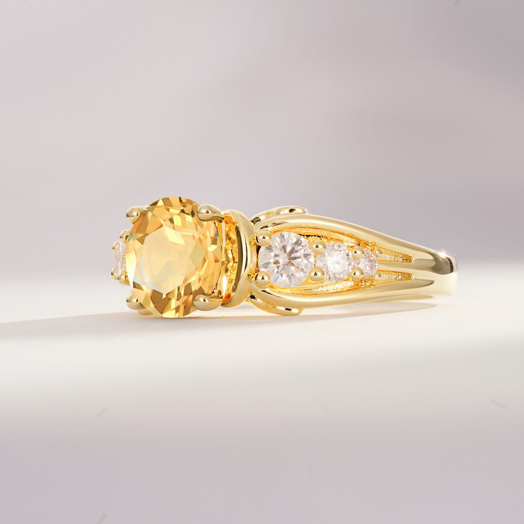 SR08639 Citrine Ring - Additional view