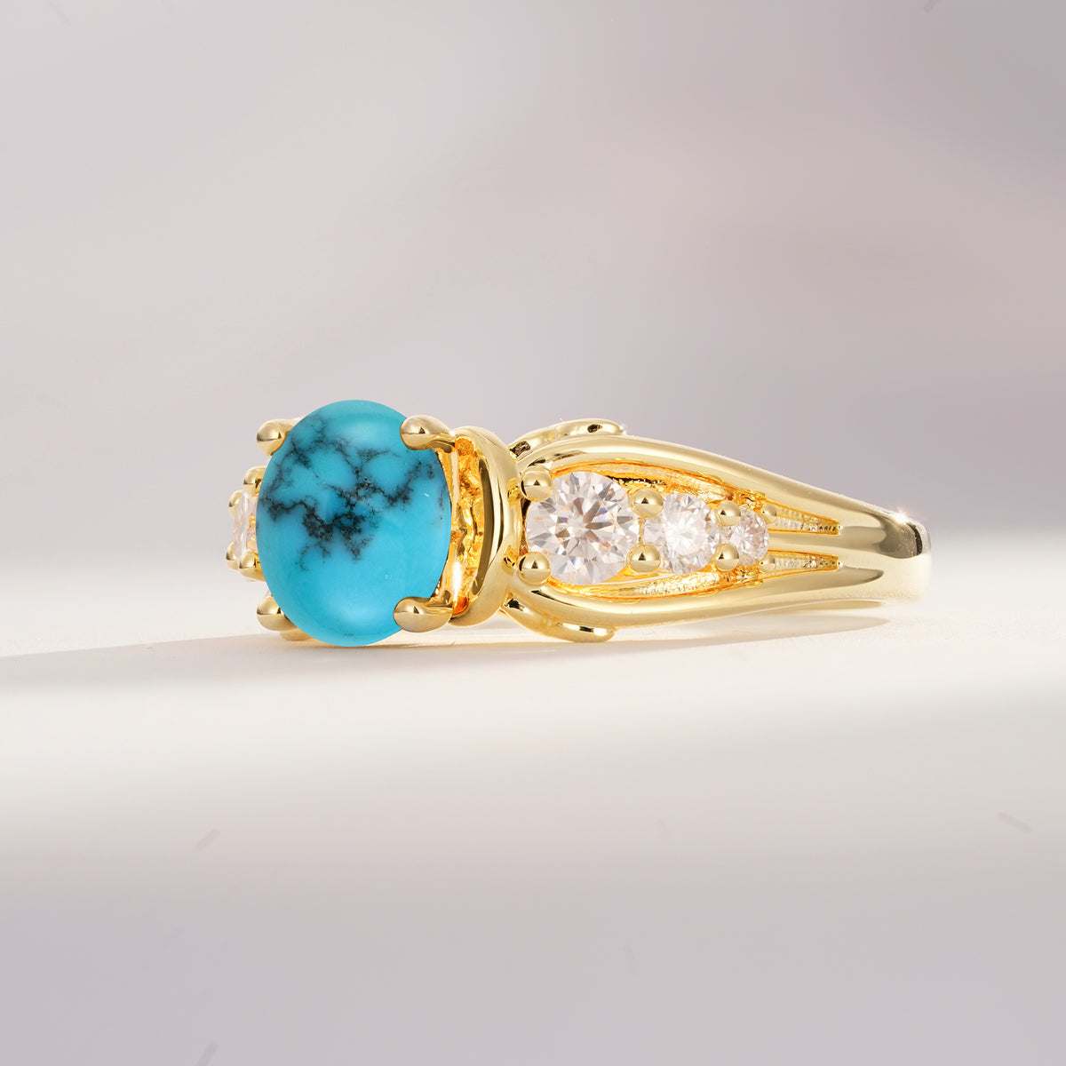 SR08639 Turquoise Ring - Additional view