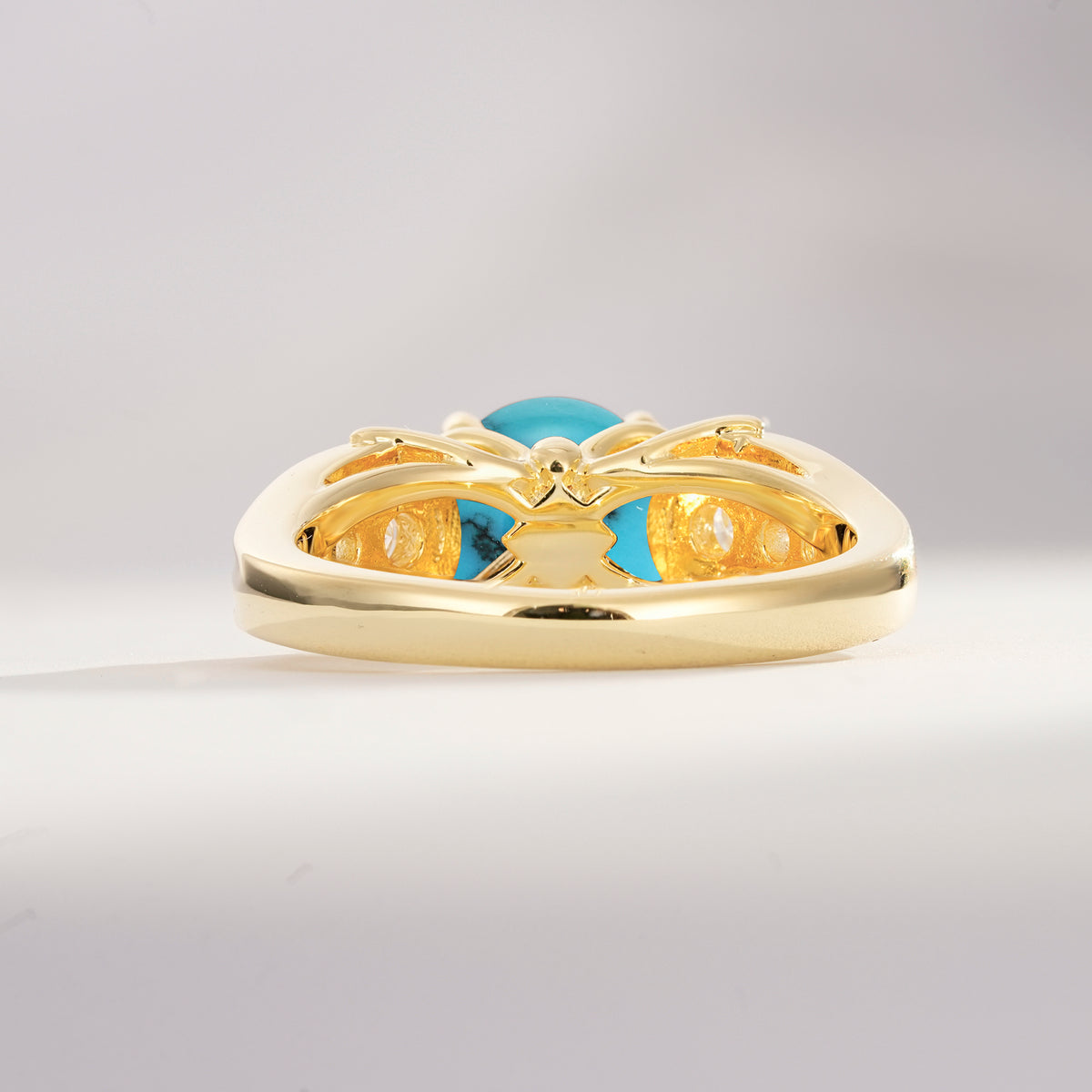 SR08639 Turquoise Ring - Additional view