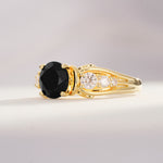 SR08639 Black Onyx Ring - Additional view