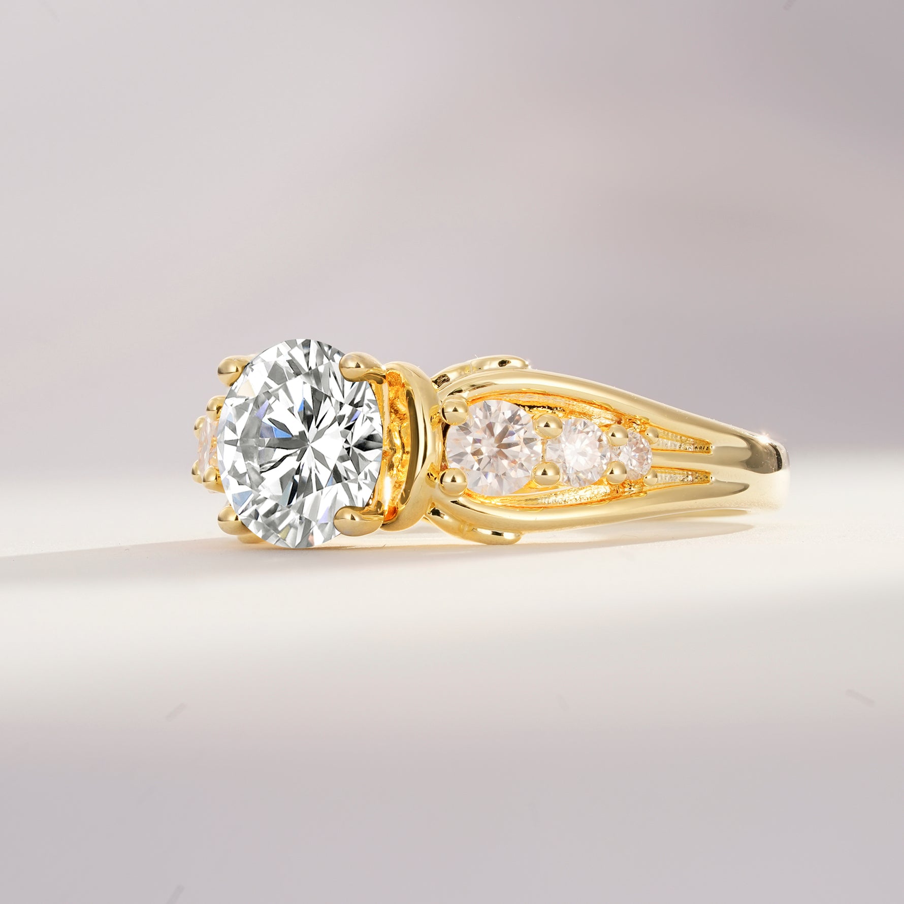 SR08639 Lab Diamond Ring - Additional view