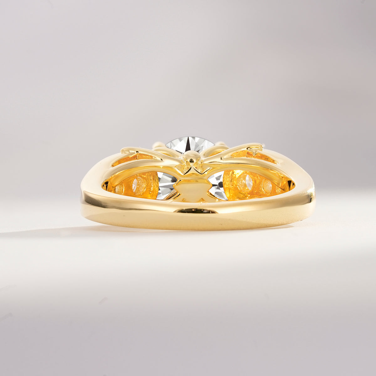 SR08639 Lab Diamond Ring - Additional view